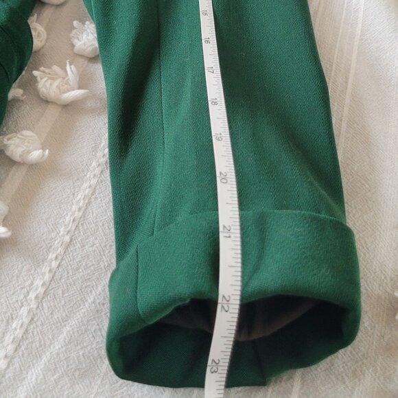 Vintage 1940s/50s Emerald Green Blazer | Appliqué Detail | Rockabilly Pinup - Picture 6 of 11